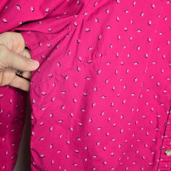 G.H. Bass & Co. Pink Collared Button-Up Longsleeve Shirt Size XXL - Picture 6 of 10